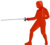 epee target area