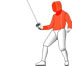 foil target area